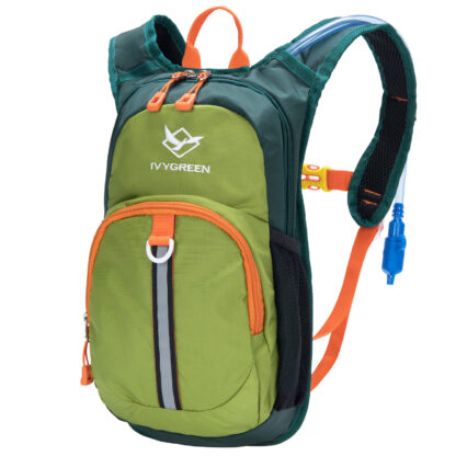 Ivygreen Mini Hydration Backpack Pack for Kids Boys or Girls with 1.5L Water Bladder - Image 10