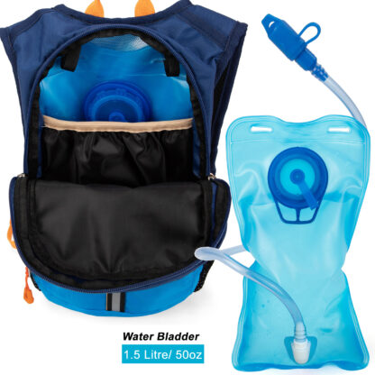 Ivygreen Mini Hydration Backpack Pack for Kids Boys or Girls with 1.5L Water Bladder - Image 6
